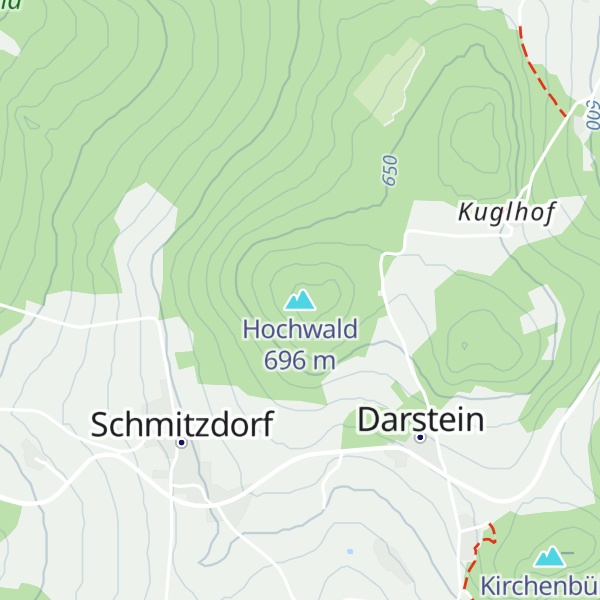 Map of Hochwald