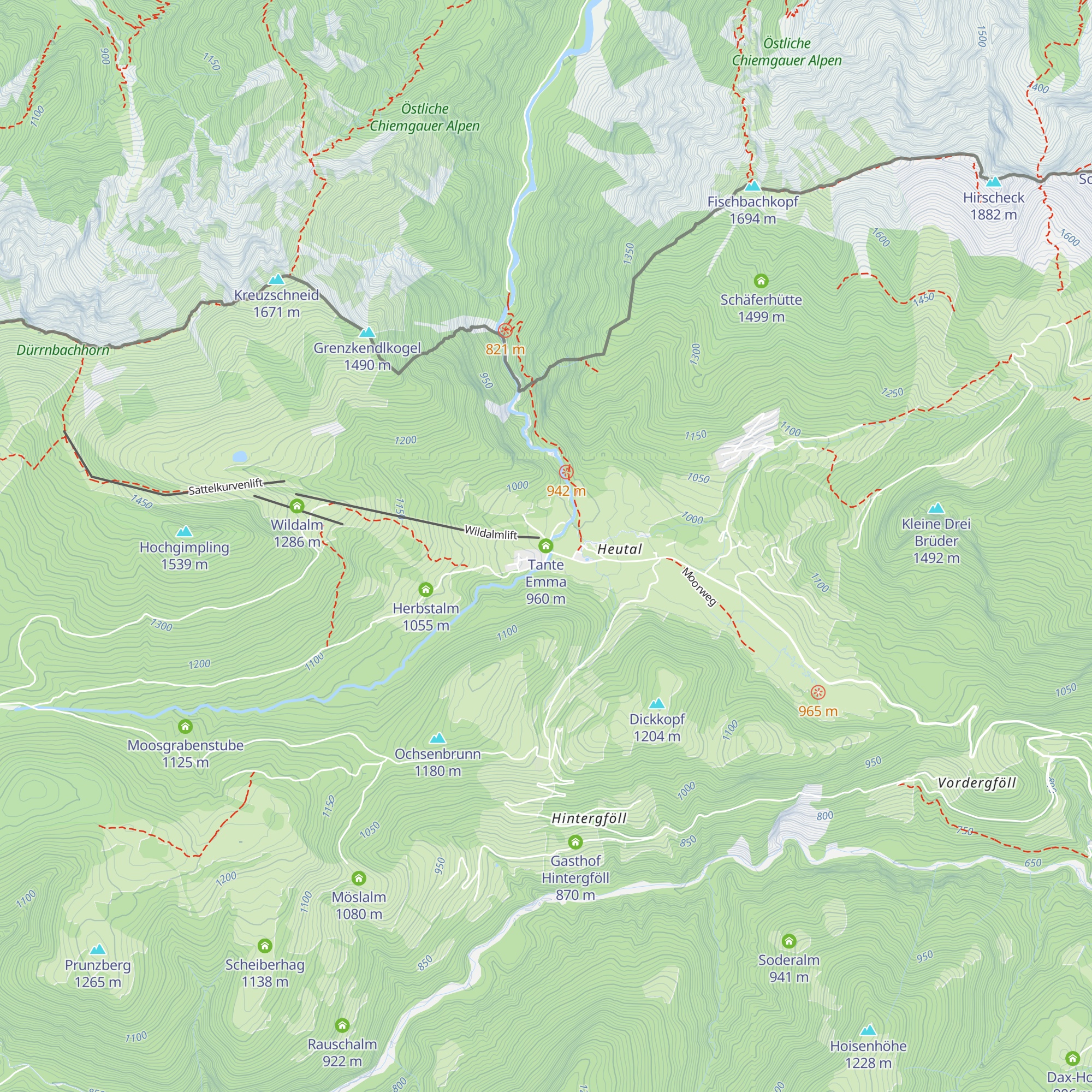 Tante Emma map