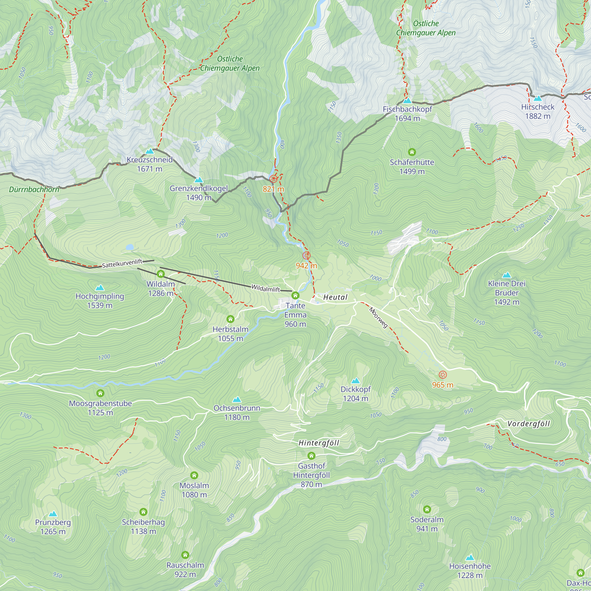 Tante Emma map