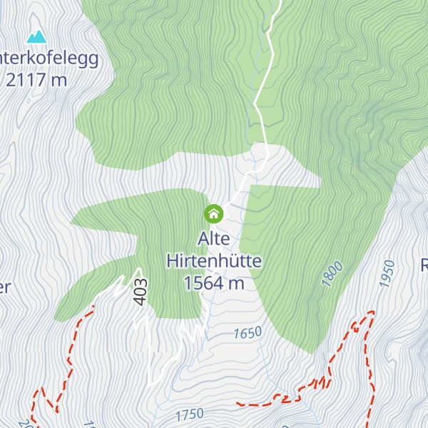 Map of Alte Hirtenhütte