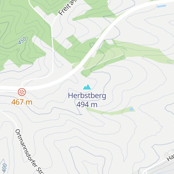Map of Herbstberg