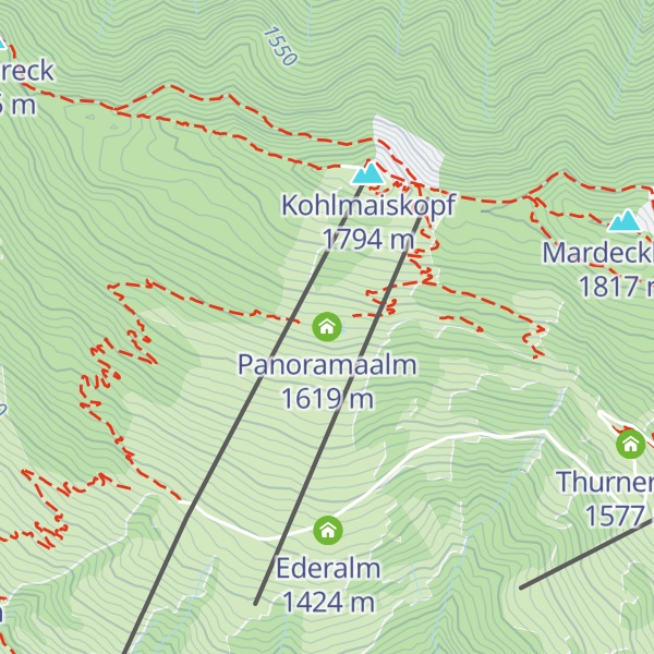 Map of Panoramaalm