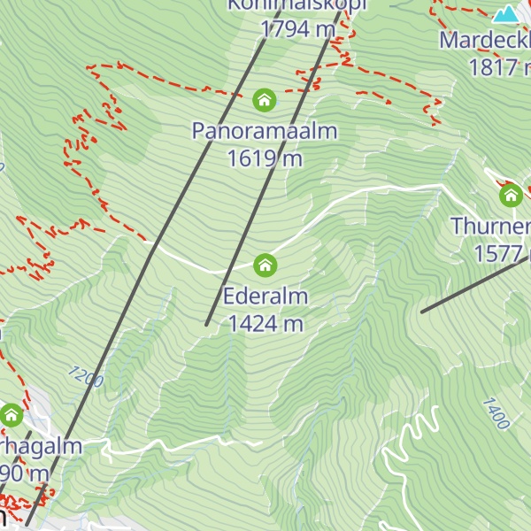 Map of Ederalm