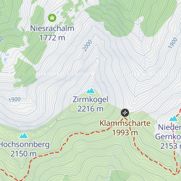 Map of Zirmkogel