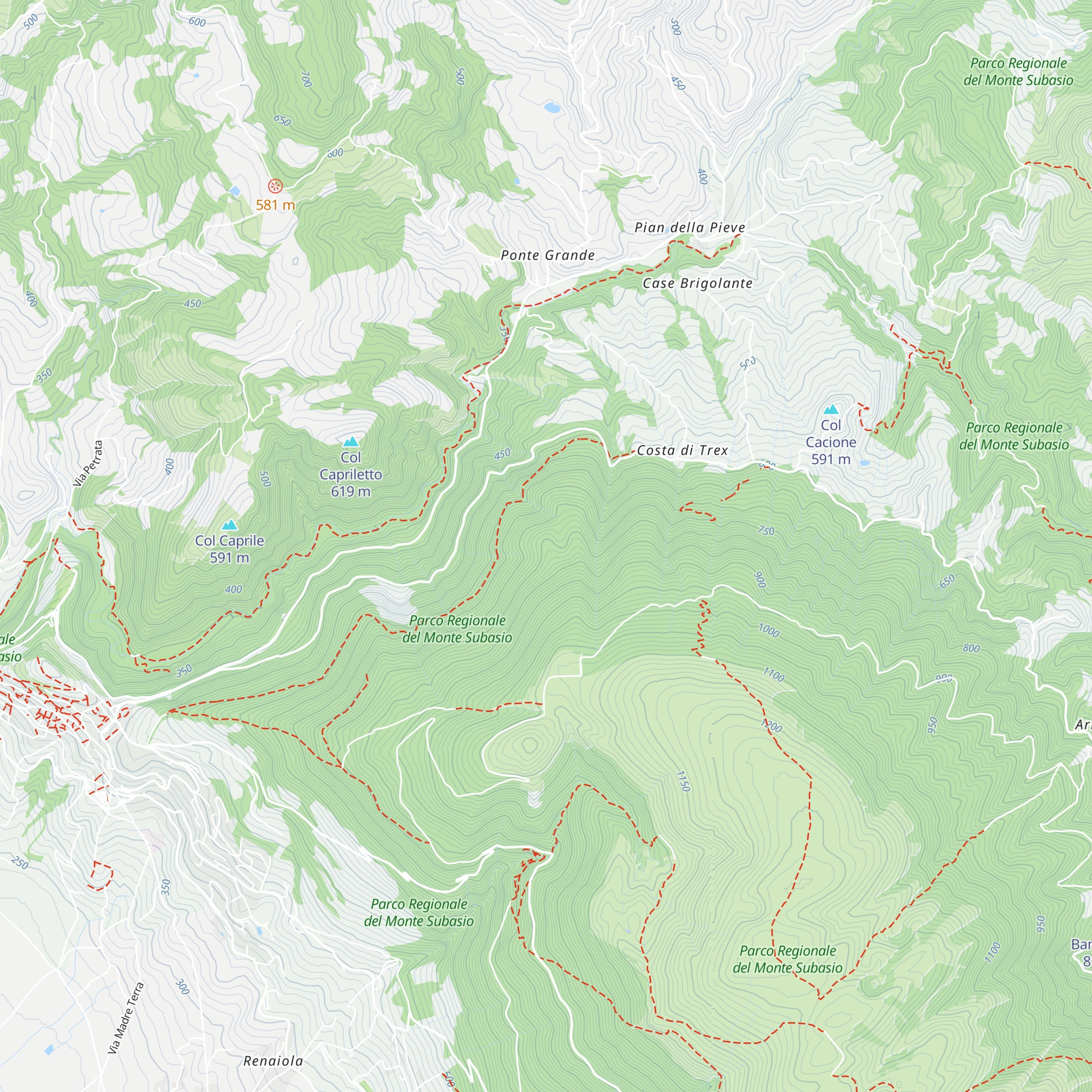 Rifugio del Brecciaro map
