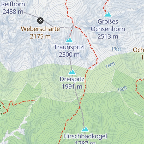 Map of Dreispitz