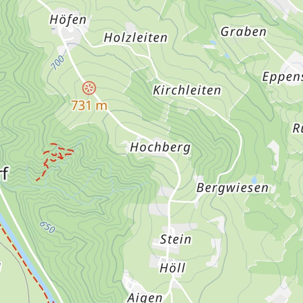 Map of Hochberg