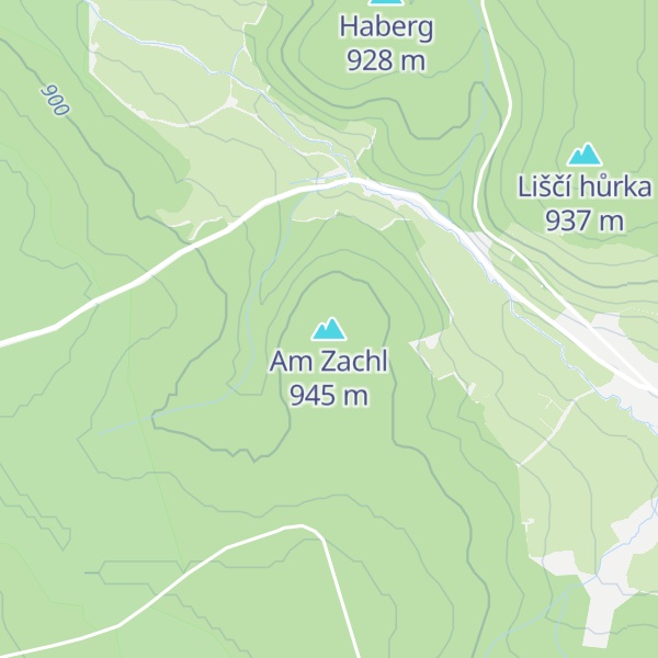 Map of Am Zachl