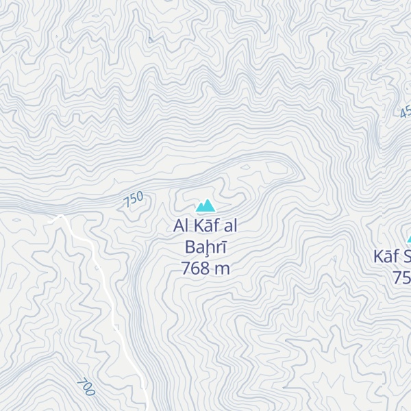 Map of Al Kāf al Baḩrī