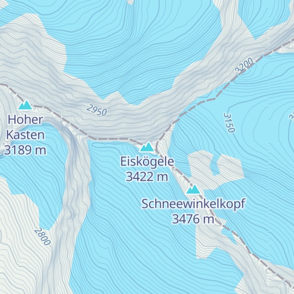 Map of Eiskögele