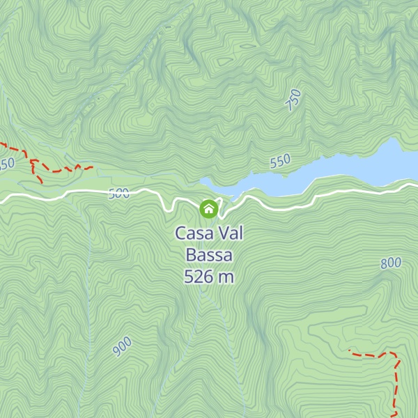 Map of Casa Val Bassa