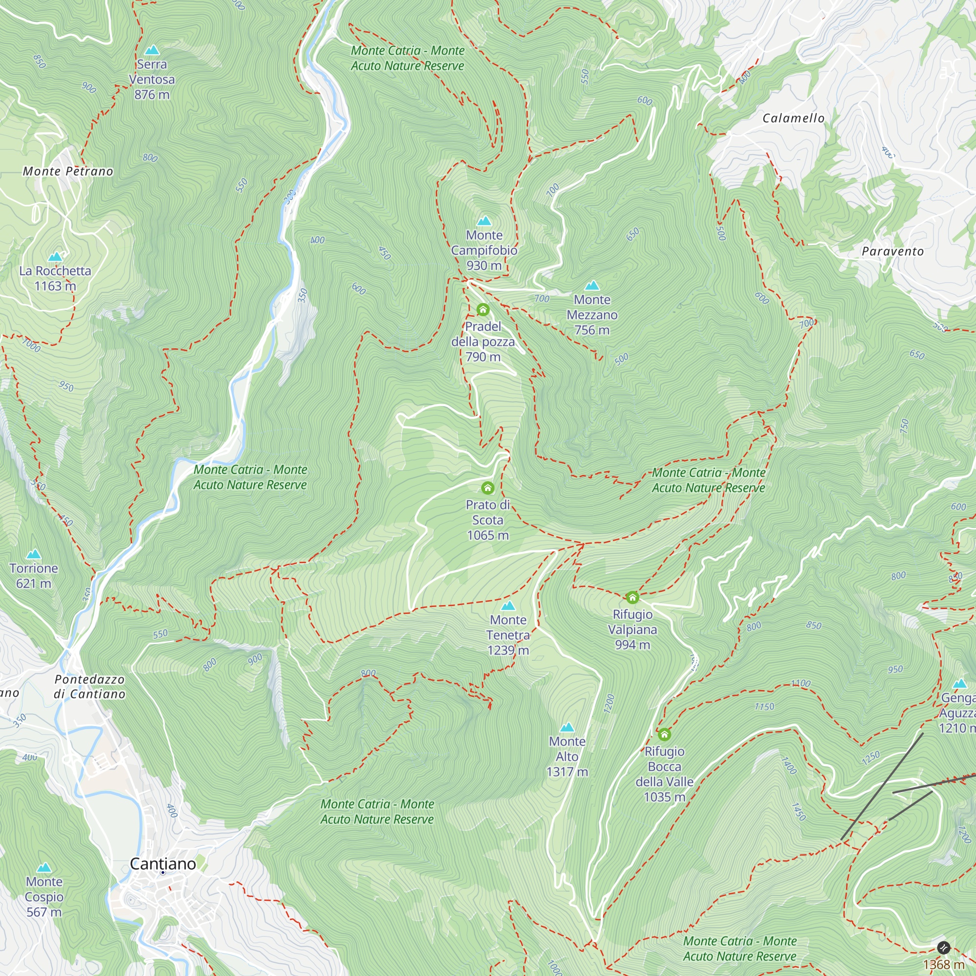 Prato di Scota map