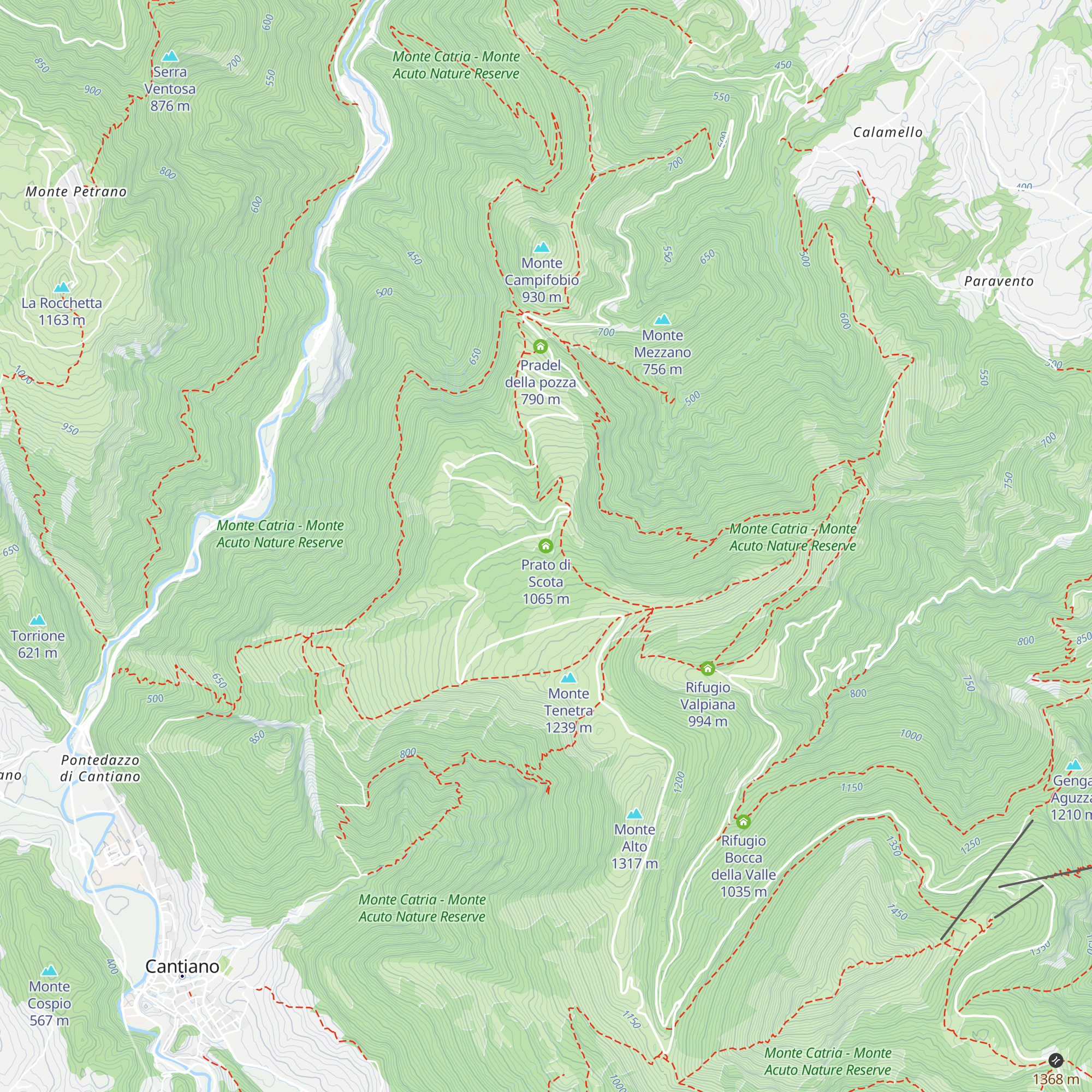Prato di Scota map