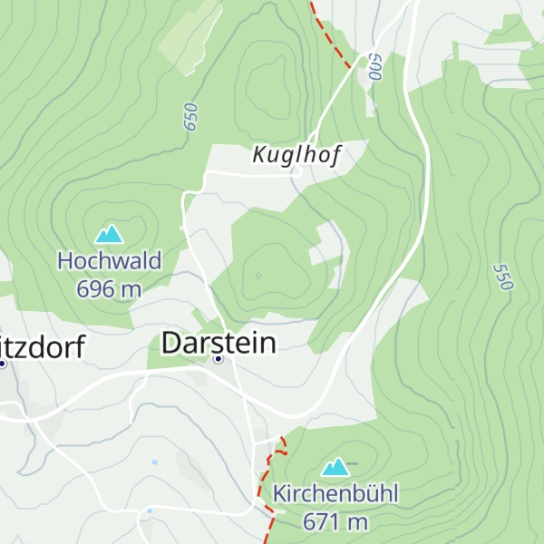 Map of Hohe Kugel