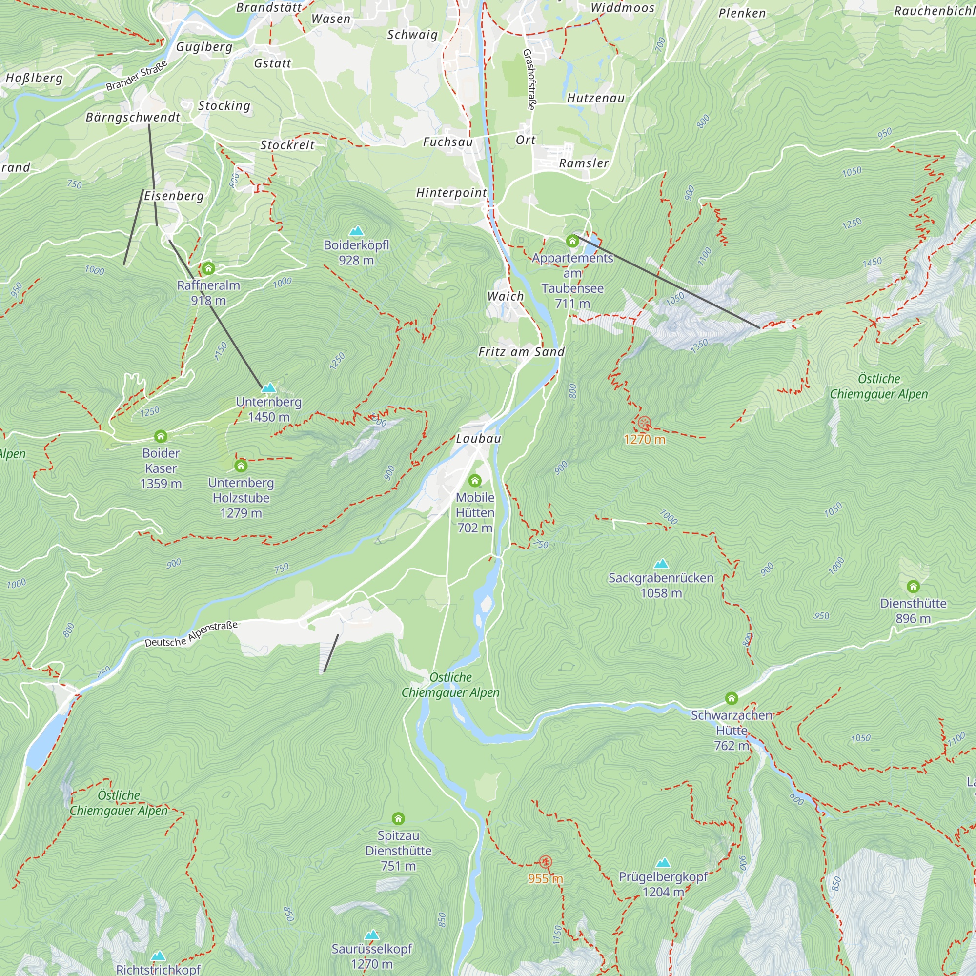 Köhlerhütte map