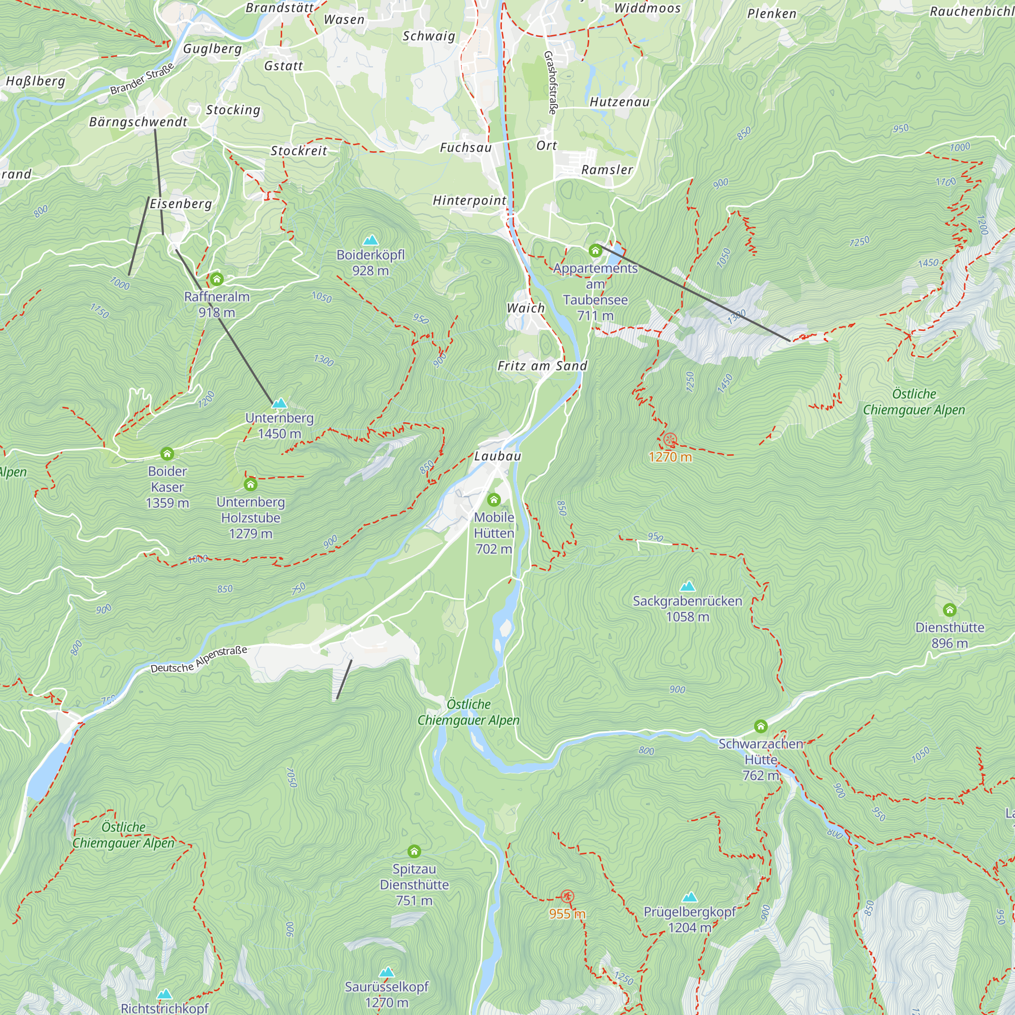 Köhlerhütte map