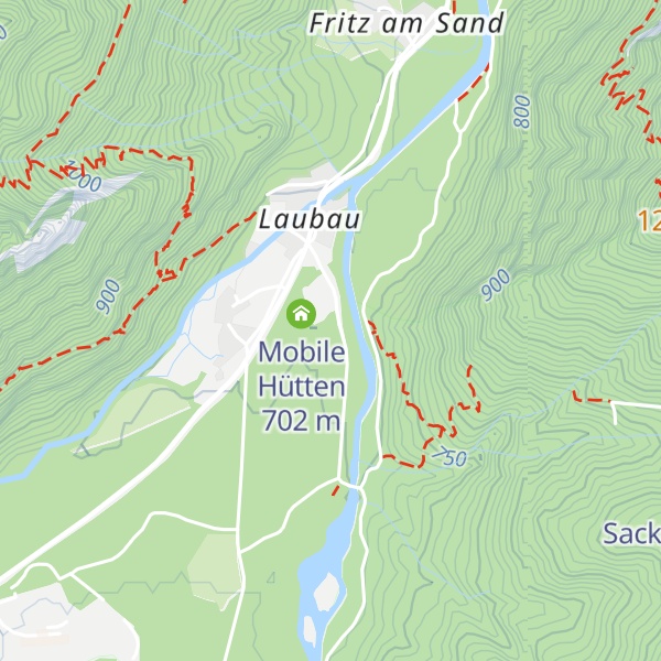 Map of Köhlerhütte