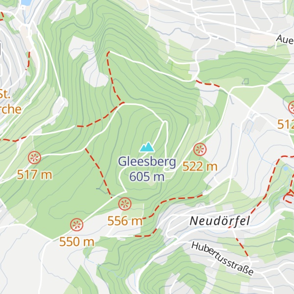 Map of Gleesberg