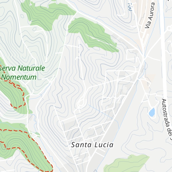 Map of Monte Carnale