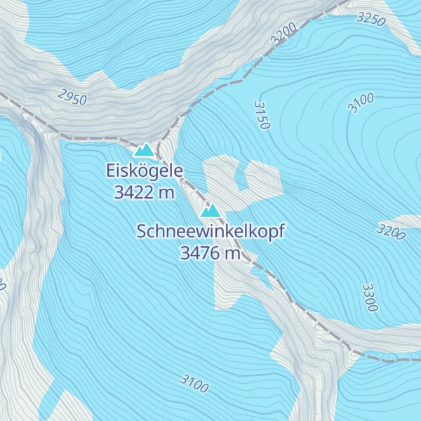 Map of Schneewinkelkopf