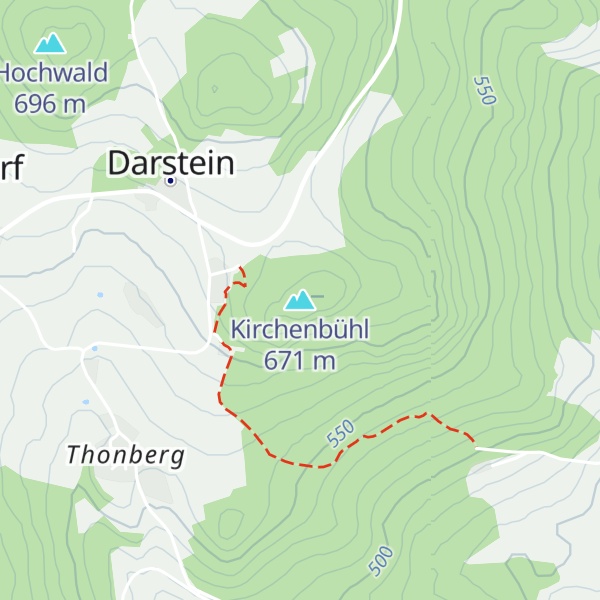 Map of Kirchenbühl