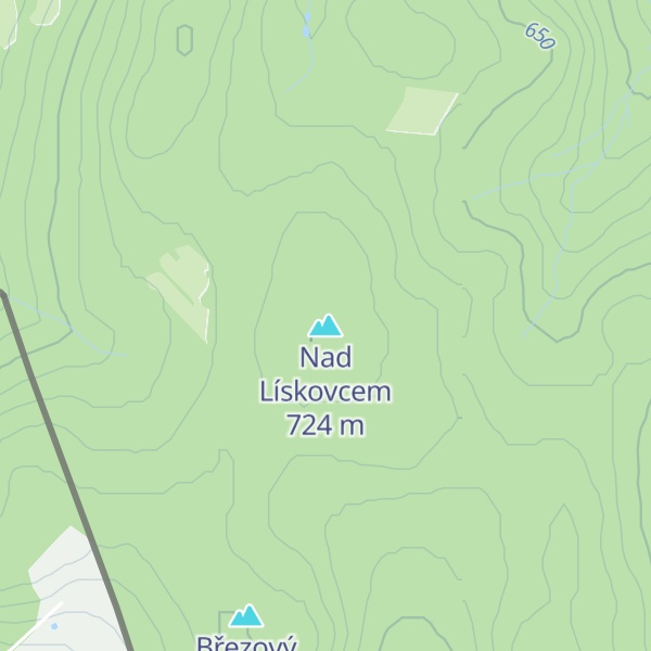 Map of Nad Lískovcem