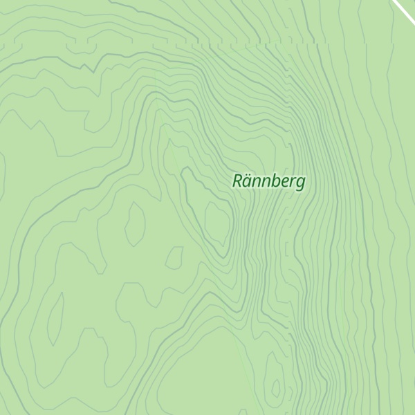 Map of Rännberget