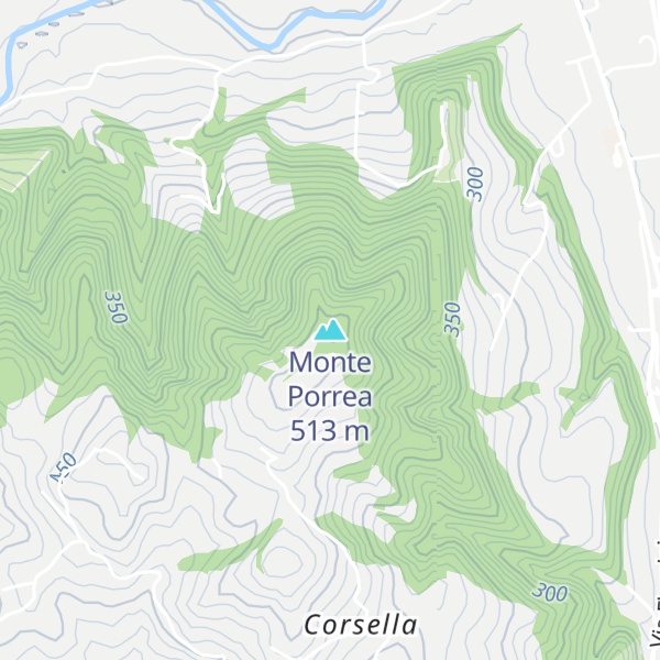 Map of Monte Porrea