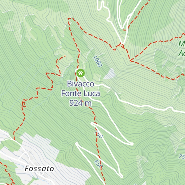 Map of Cupa dell'Acquarola