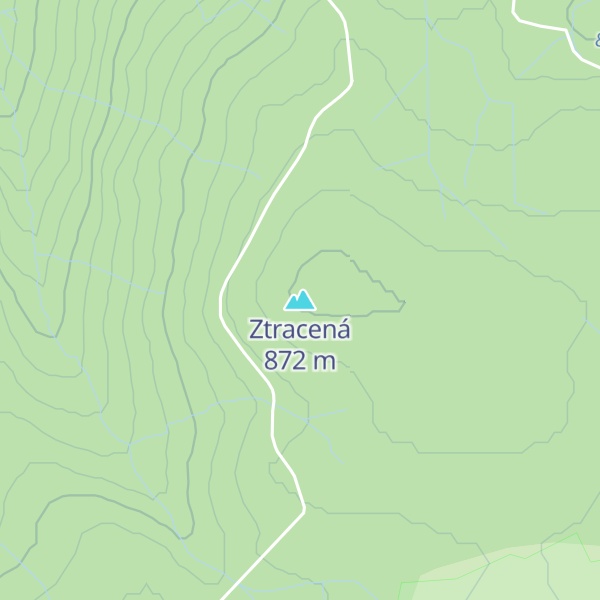 Map of Ztracená