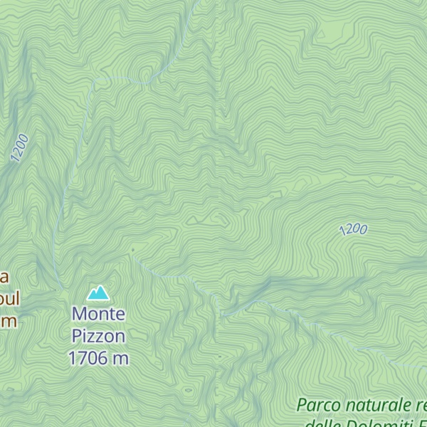 Map of Monte Tadda