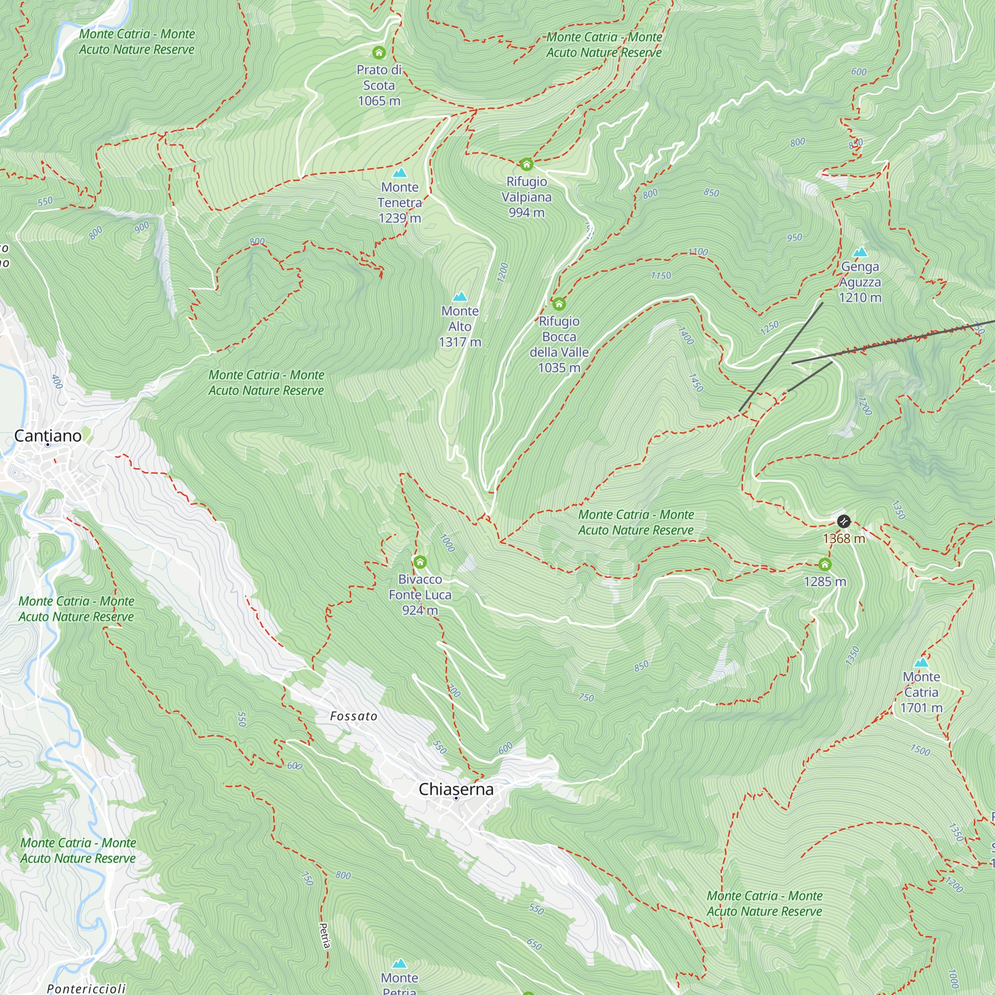 Casetta dei Mochi map