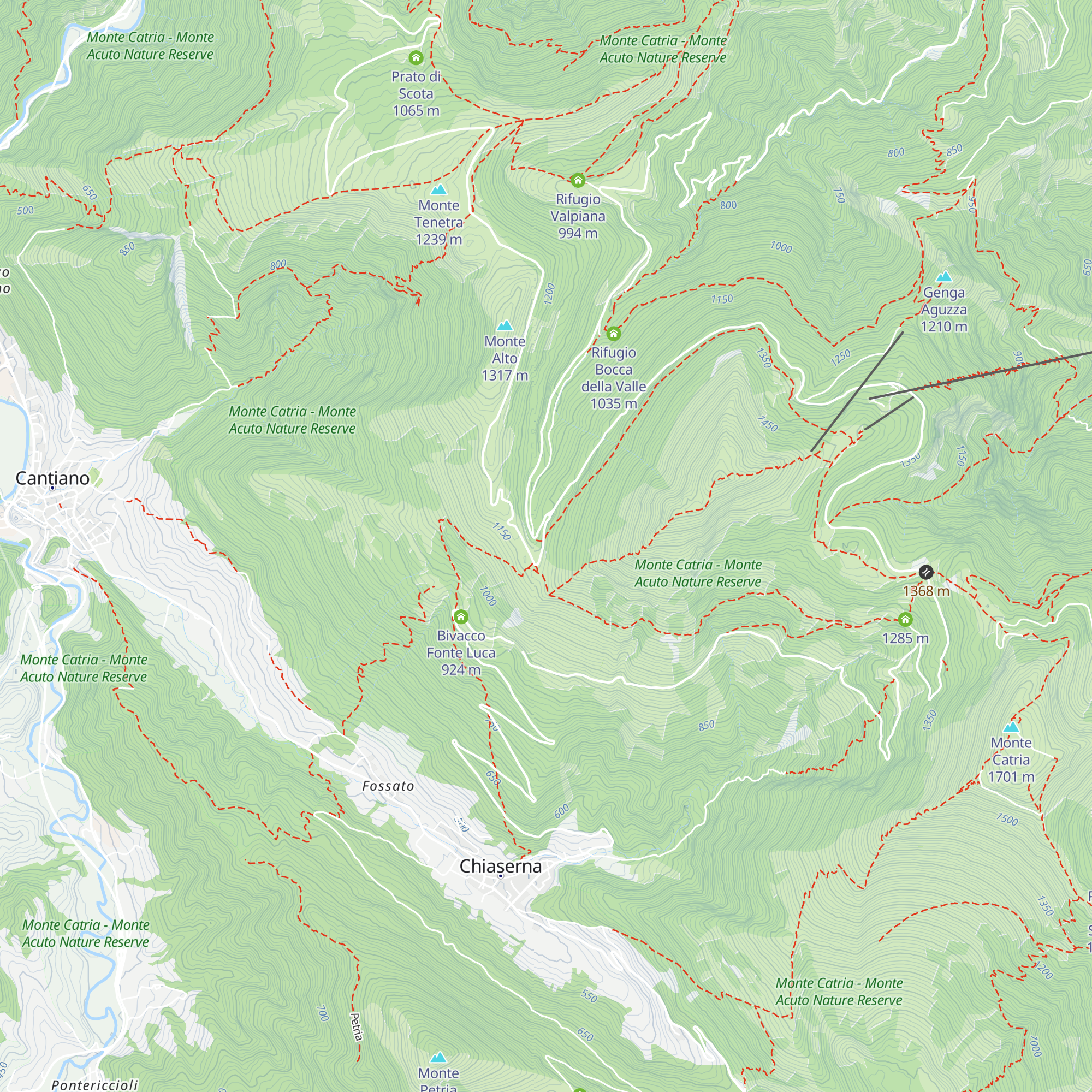 Casetta dei Mochi map