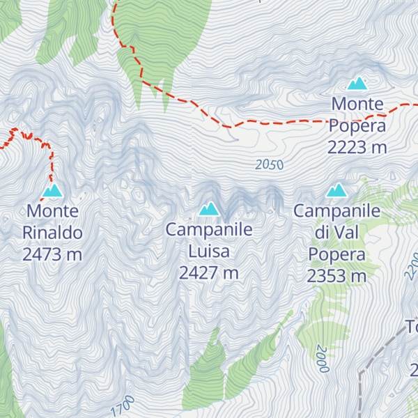 Map of Campanile Luisa