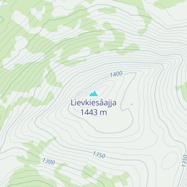 Map of Lievkiesåajja