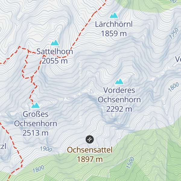 Map of Mittleres Ochsenhorn
