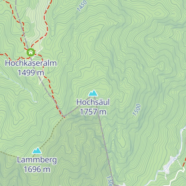 Map of Hochsäul