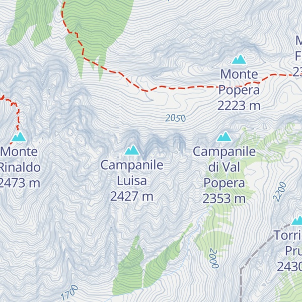Map of Campanile Visdende