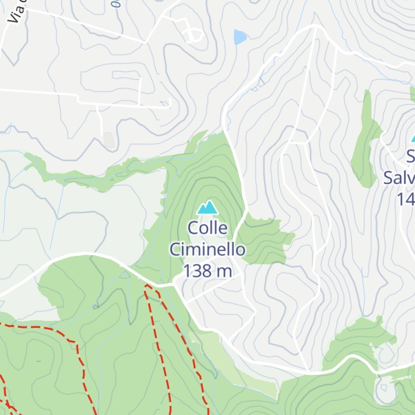 Map of Colle Ciminello