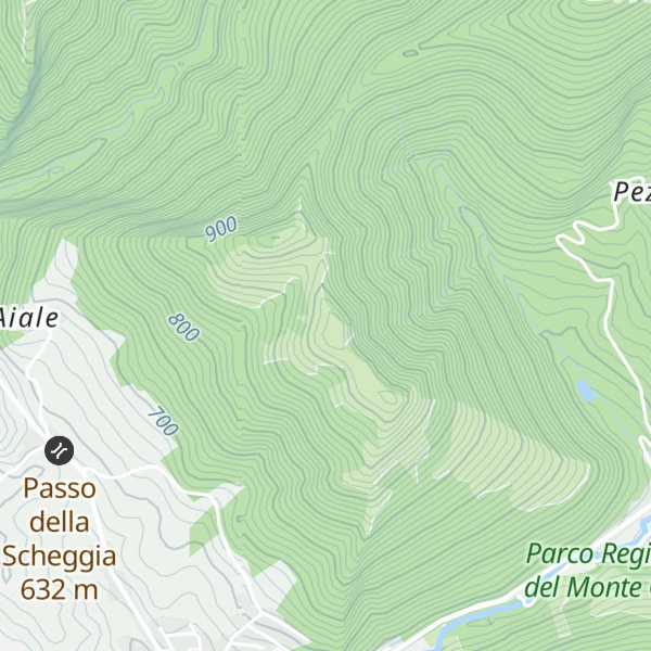 Map of Monte le Pianelle