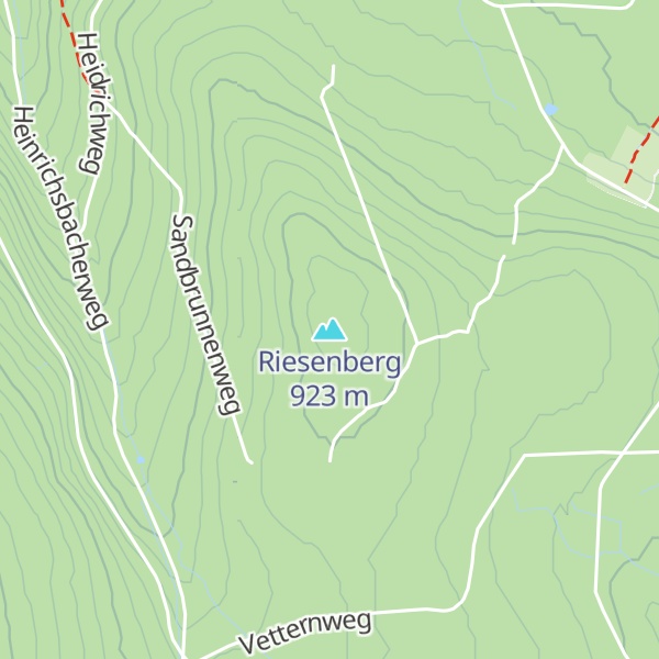 Map of Riesenberg