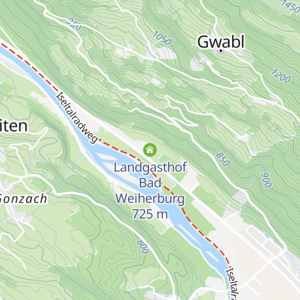 Map of Landgasthof Bad Weiherburg