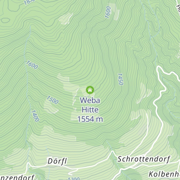 Map of Weba Hitte