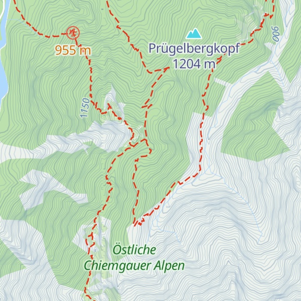 Map of Adlerkopf Diensthütte