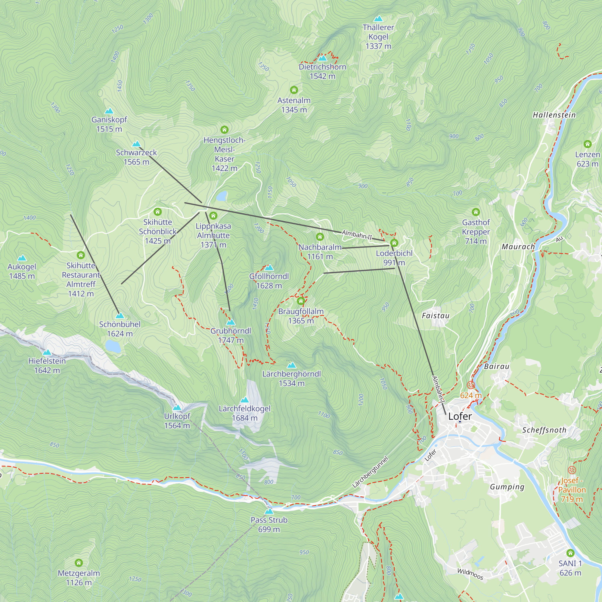 Bräugföllalm map