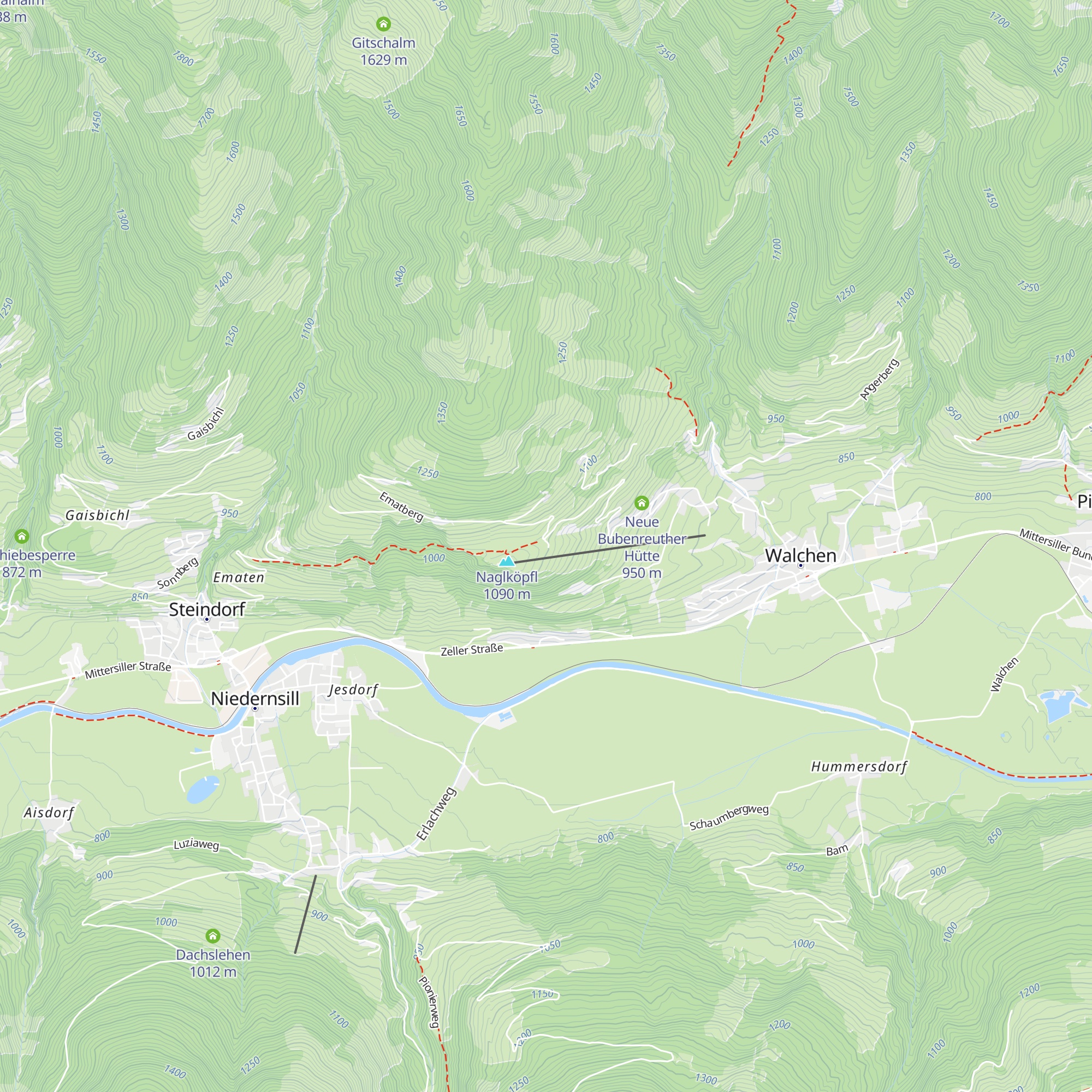Jausenstation Nagelbauer map
