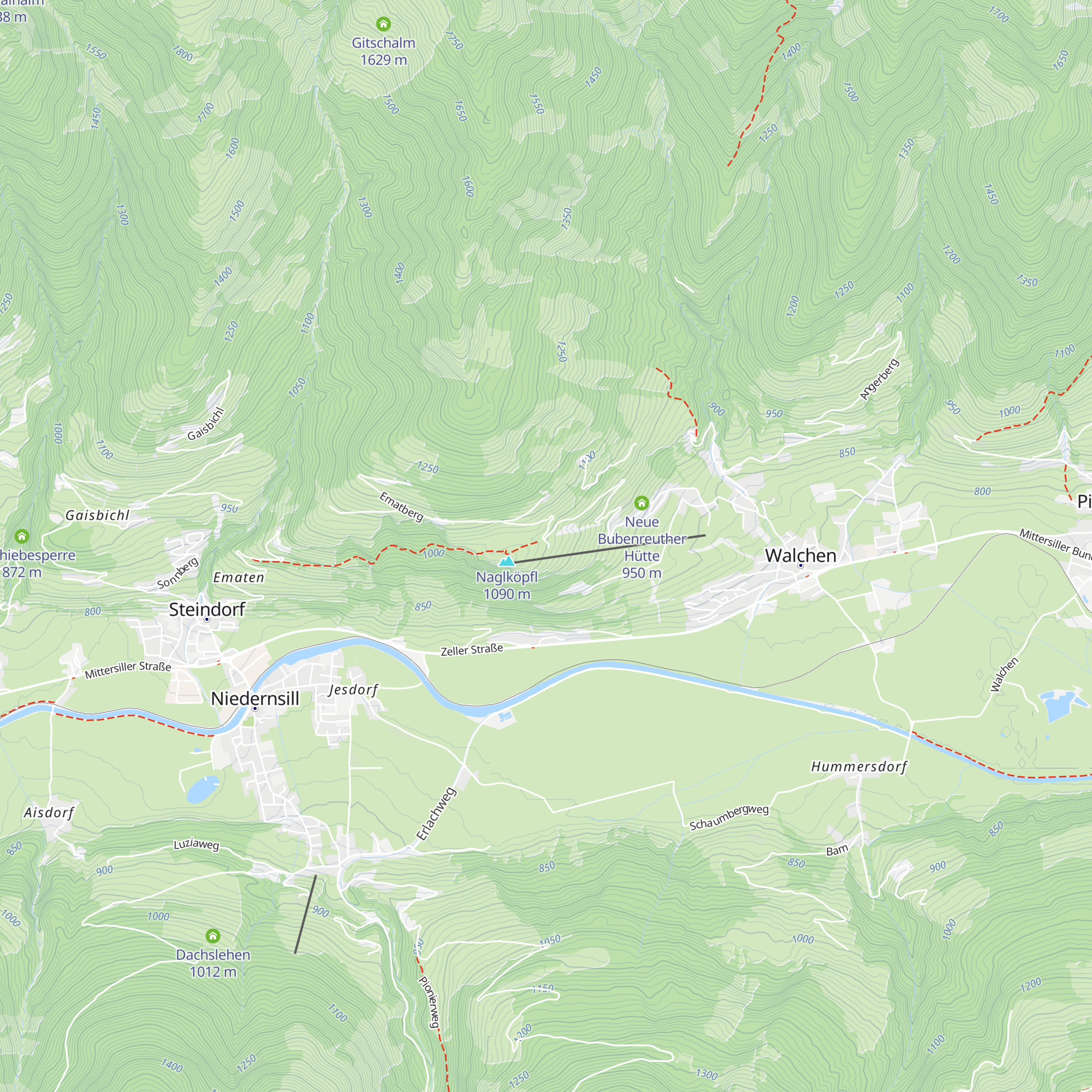 Jausenstation Nagelbauer map