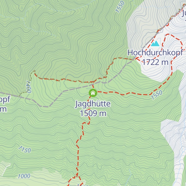 Map of Jagdhütte