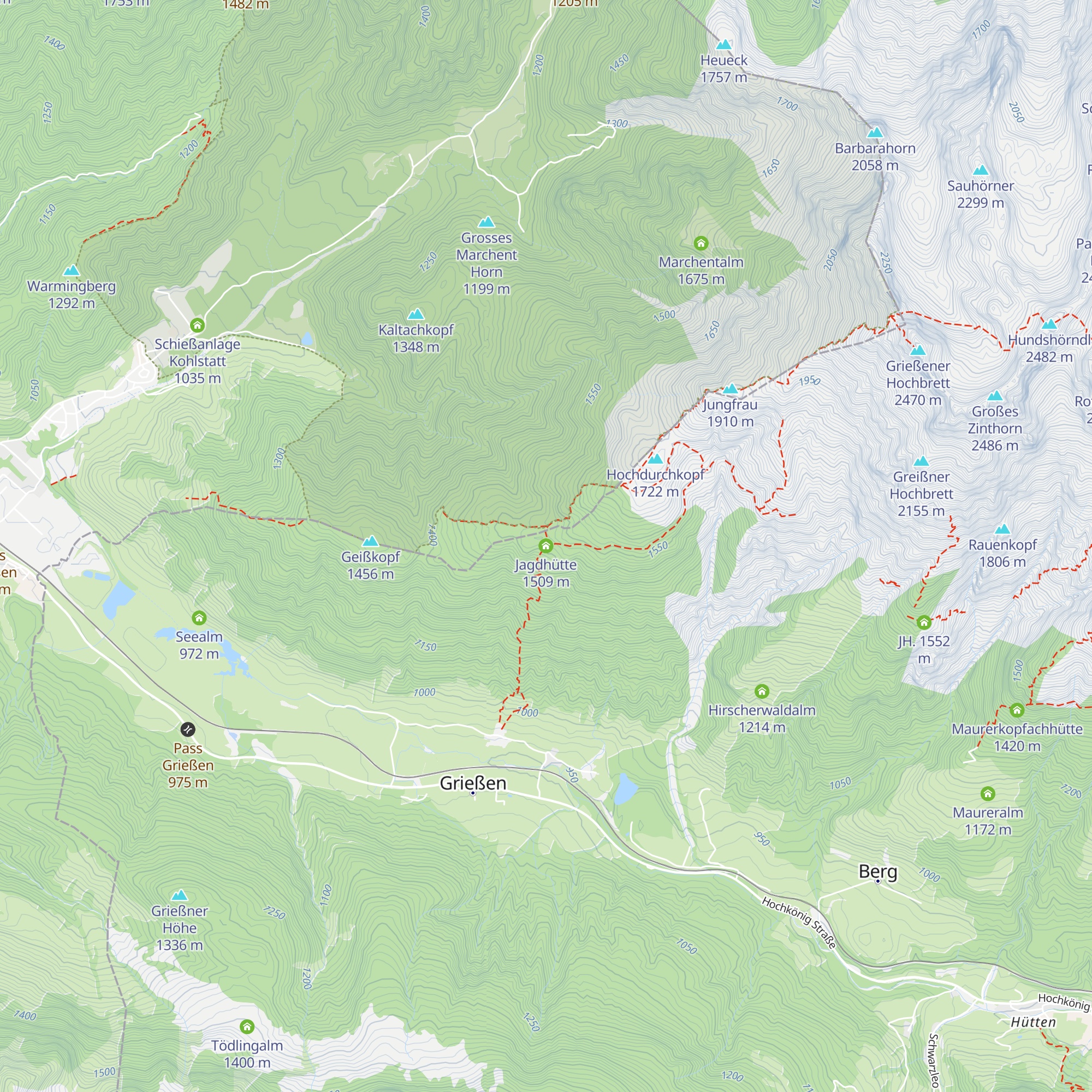 Jagdhütte map