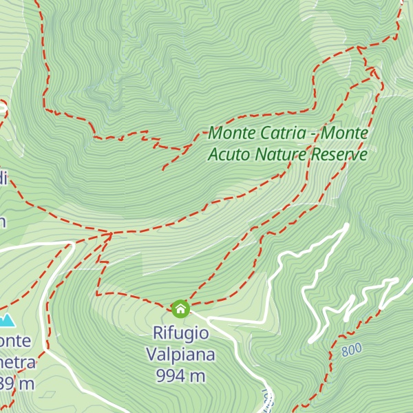 Map of Monte Morcia